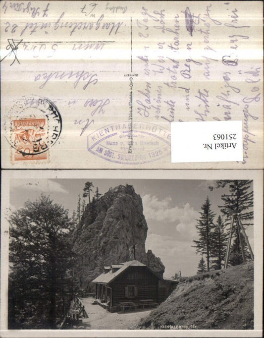 251063,Kienthalerhütte b. Puchberg