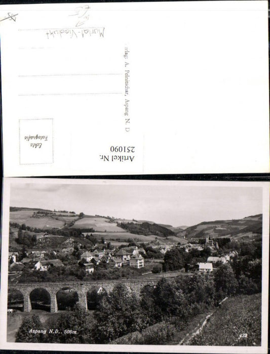 251090,Aspang Totale m. Murtal-Viadukt Brücke
