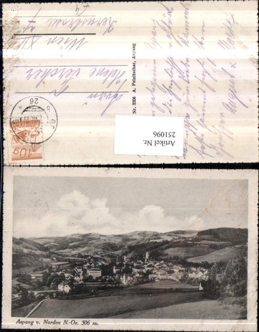 251096,Aspang von Norden Totale