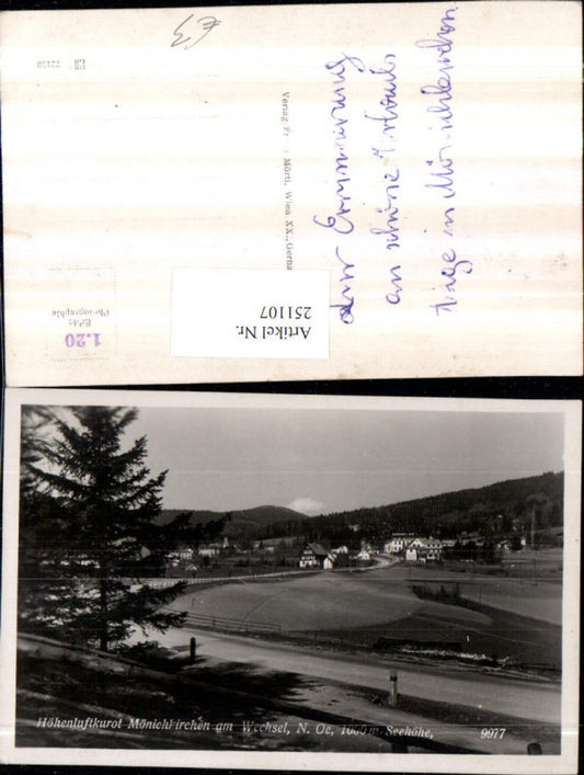 251107,Mönichkirchen am Wechsel Teilansicht Alpenhotel Lang