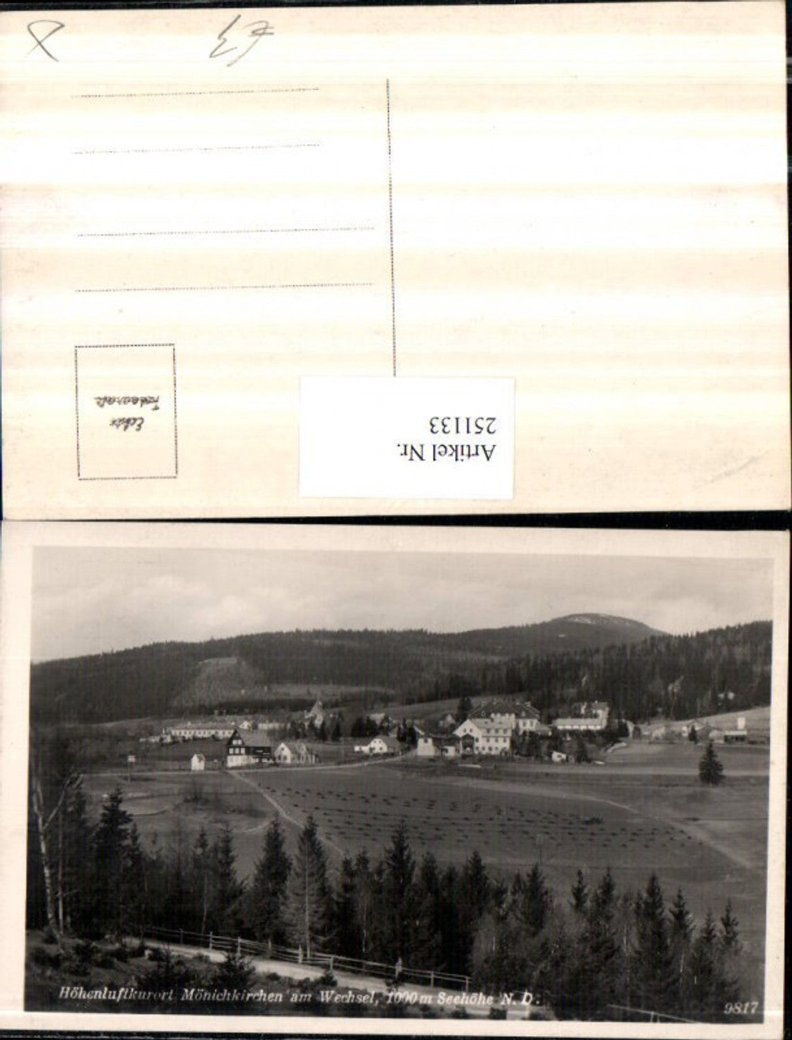 251133,Mönichkirchen am Wechsel Totale Hotel Lang