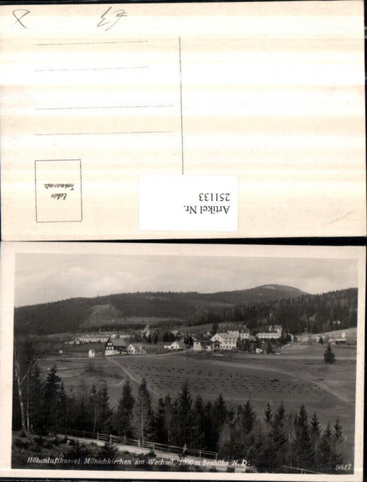 251133,Mönichkirchen am Wechsel Totale Hotel Lang