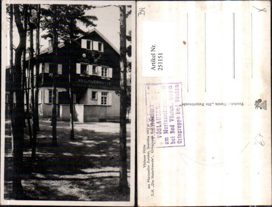 251151,Vöslauer Hütte am Mariazeller Zwickel b. Bad Vöslau