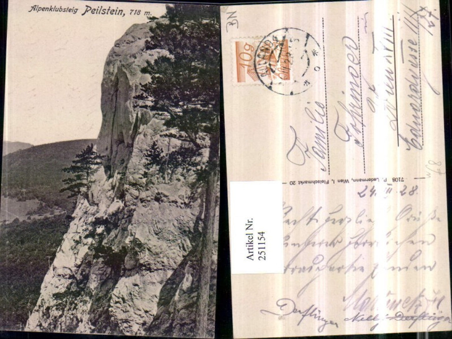 251154,Alpenklubsteig Peilstein b. Altenmarkt an d. Triesting Felsen