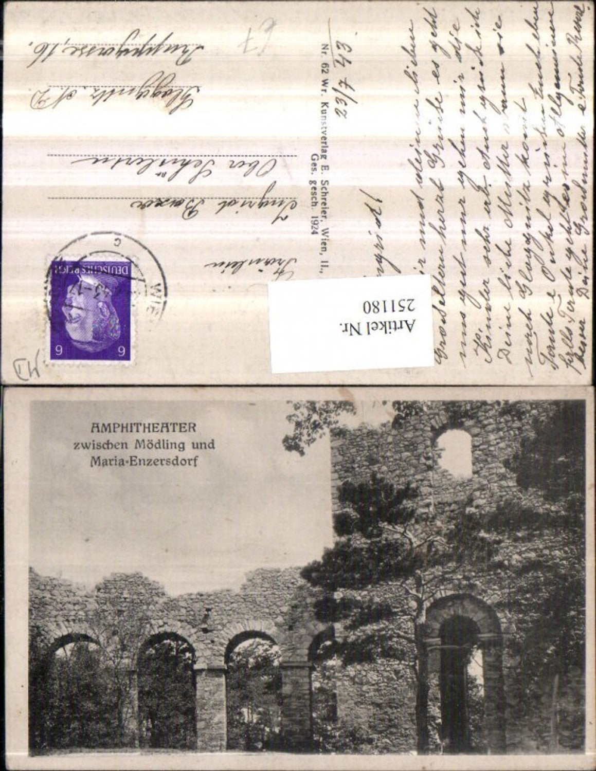 251180,Amphitheater zwischen Mödling und Maria-Enzersdorf