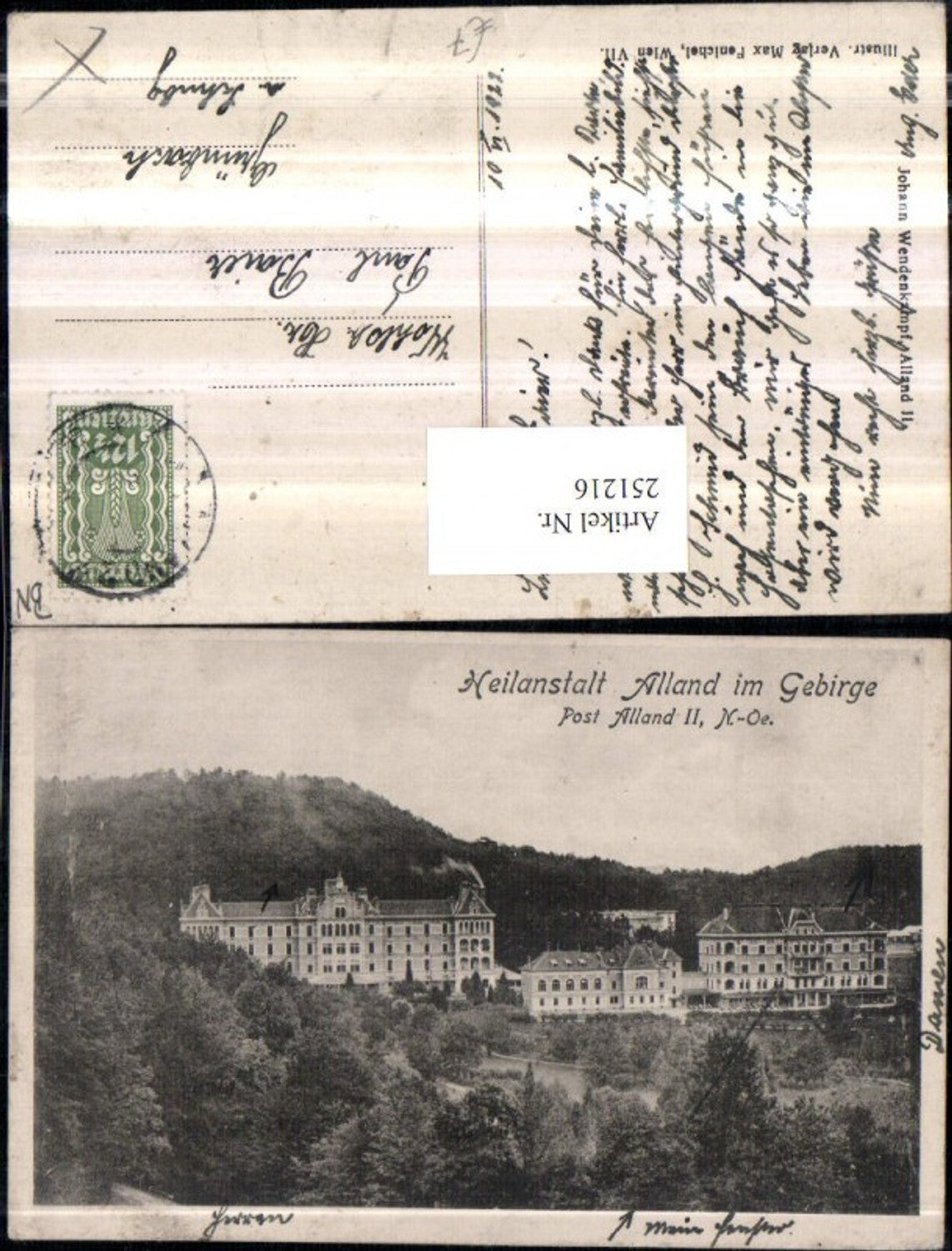 251216,Heilanstalt Alland im Gebirge