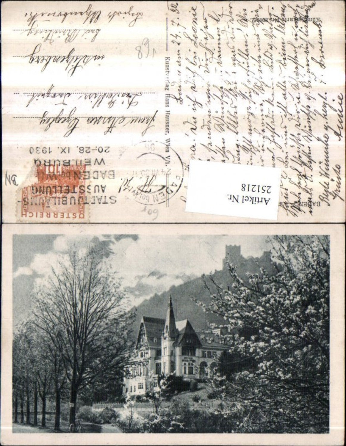 251218,Baden Villa Eugen pub Hans Hausner 8009/2