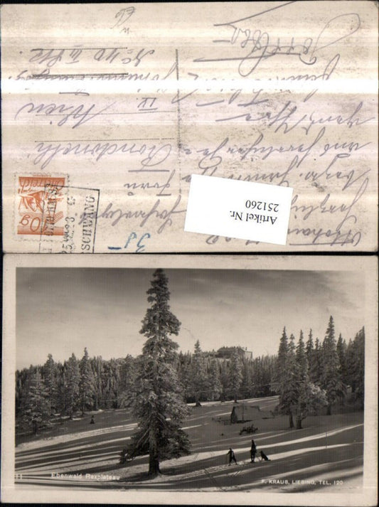 251260,Ebenwald Raxplateau Partie Winterbild b. Kleinzell