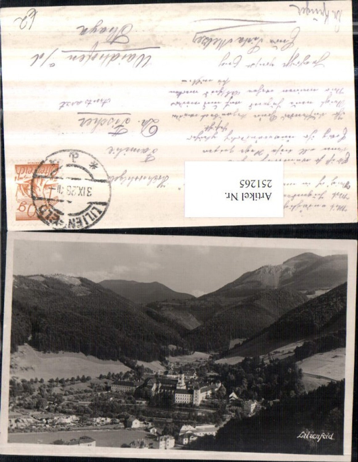 251265,Lilienfeld Teilansicht Stift