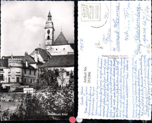 251286,Scheibbs an d. Erlauf Motiv Kirche