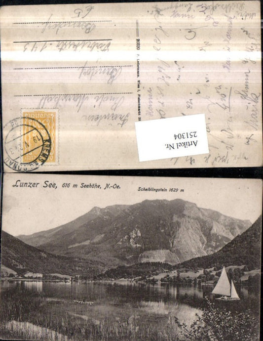 251304,Lunzer See b. Lunz Partie m. Scheiblingstein