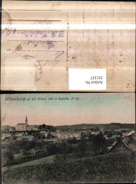 251337,Wieselburg an d. Erlauf Teilansicht