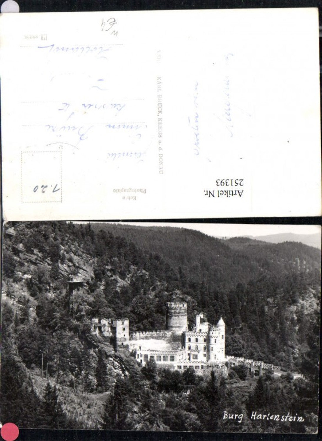 251393,Burg Hartenstein b. Weinzierl am Walde