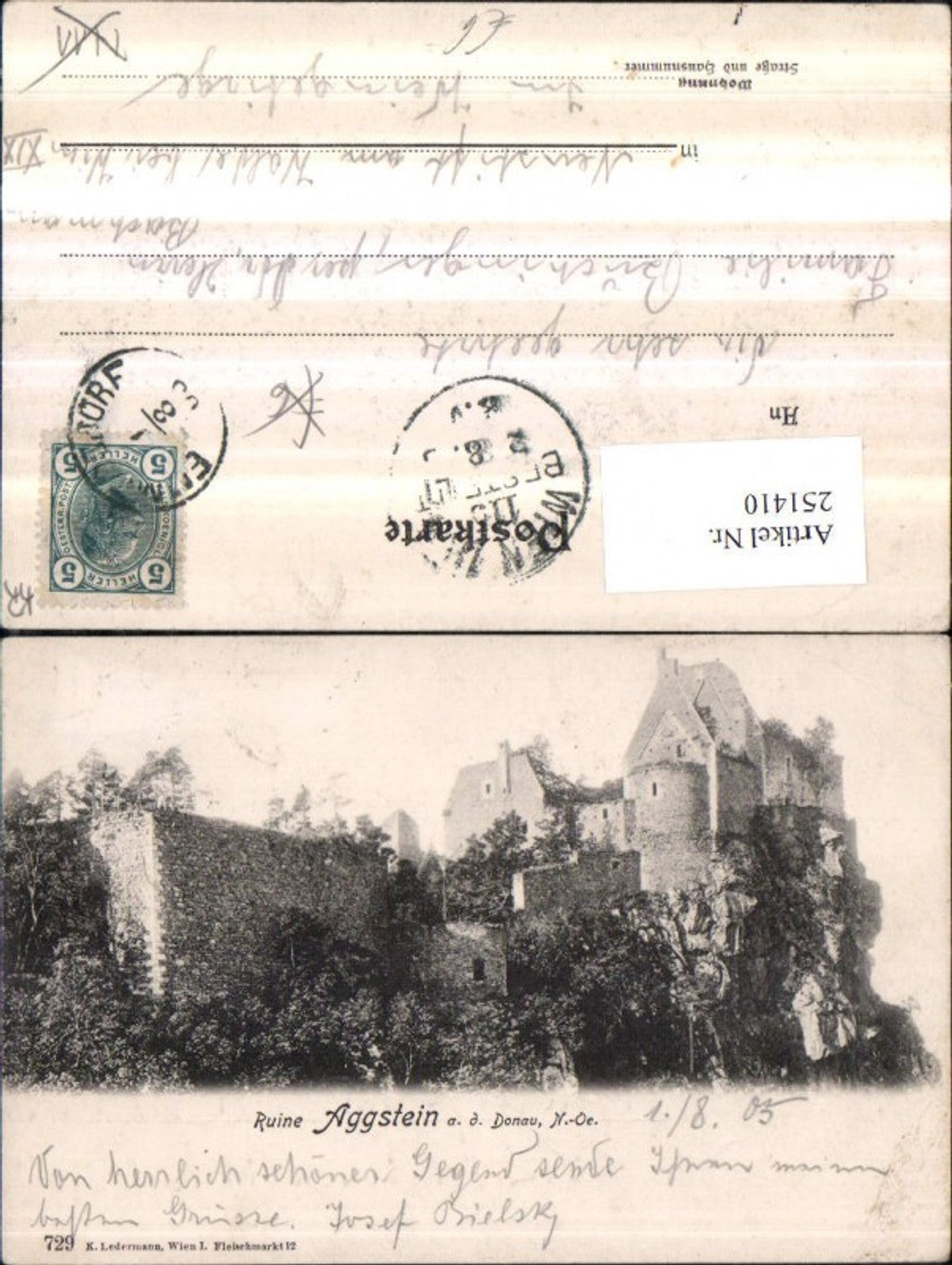 251410,Ruine Aggstein an d. Donau