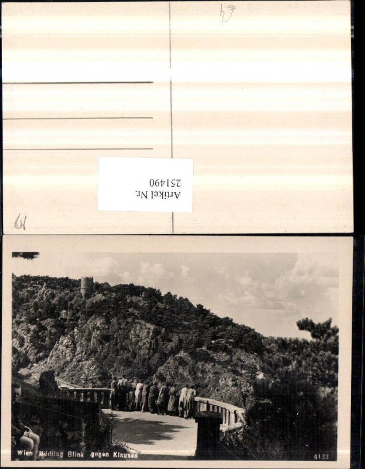 251490,Mödling Blick geg. Klausen