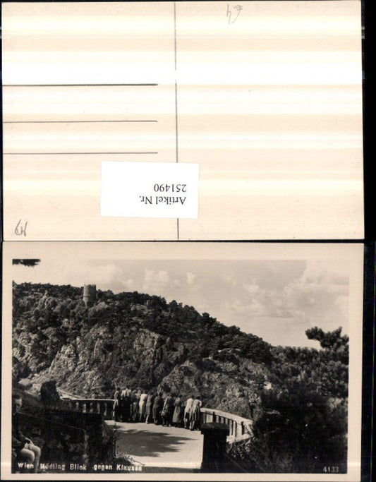 251490,Mödling Blick geg. Klausen