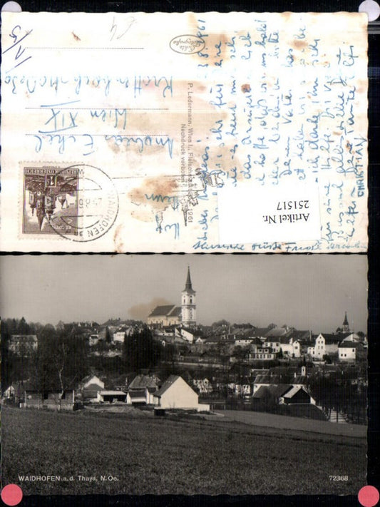 251517,Waidhofen an d. Thaya Totale Kirche