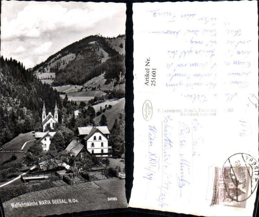 251601,Wallfahrtskirche Kirche Maria Seesal b. Ybbsitz