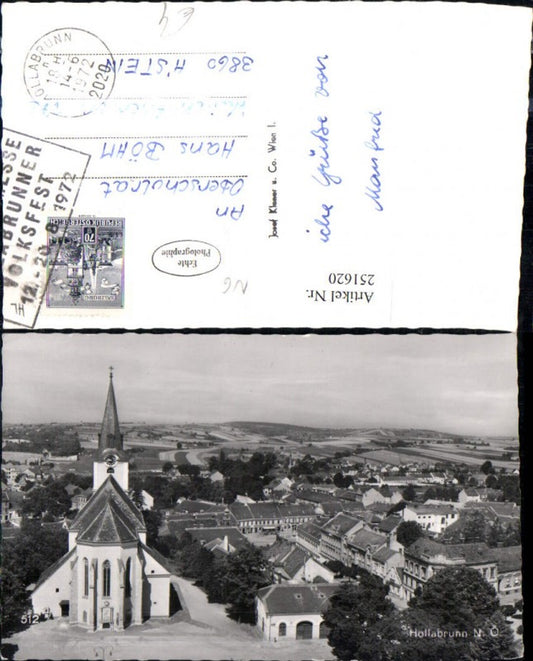 251620,Hollabrunn Teilansicht Kirche