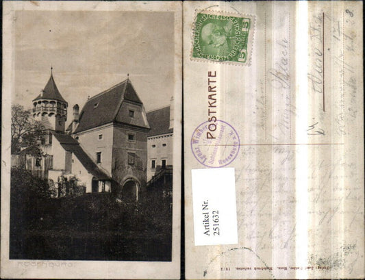 251632,Schloss Burg Rosenburg Turm