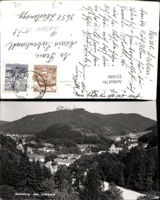 251686,Steinweg Totale m. Stift Göttweig