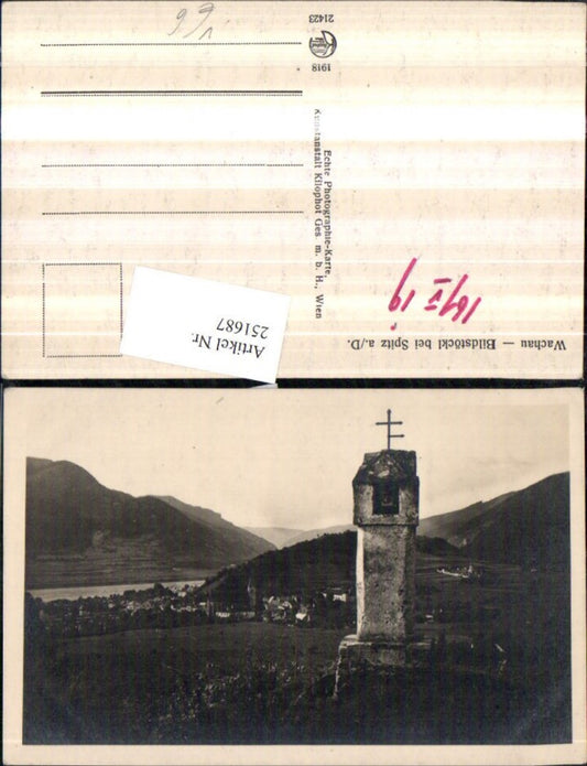 251687,Wachau Bildstöckl b. Spitz an d. Donau Teilansicht pub Kilophot 21423
