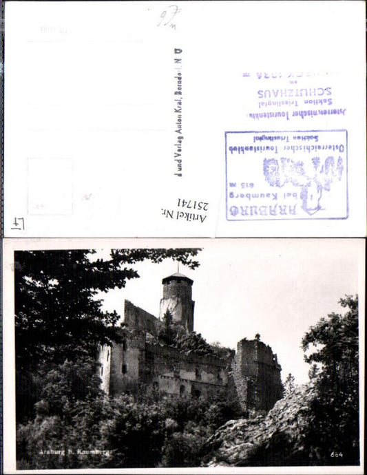 251741,Araburg Burg b. Kaumberg