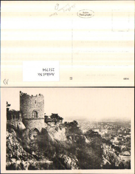 251794,Mödling Teilansicht m. d. Schwarzen Turm