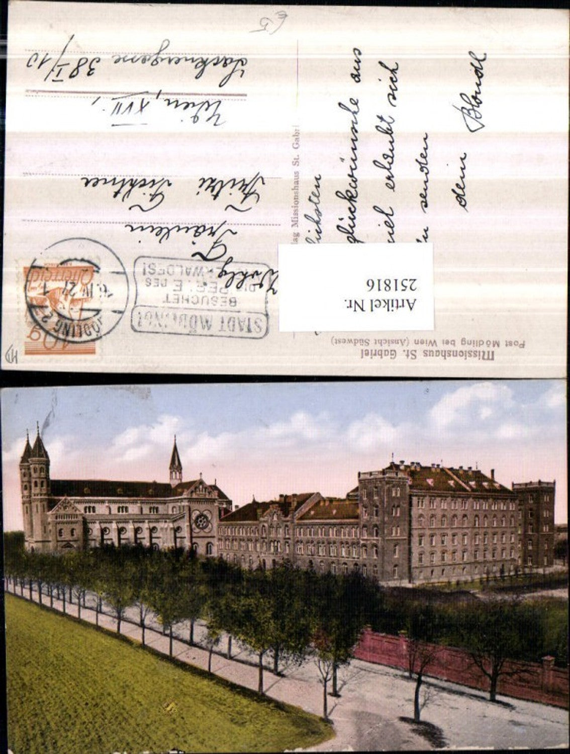 251816,Missionshaus St. Gabriel b. Mödling