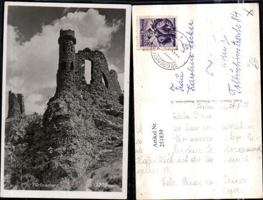 251839,Türkensturz Ruine b. Seebenstein