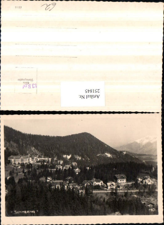 251845,Semmering Totale