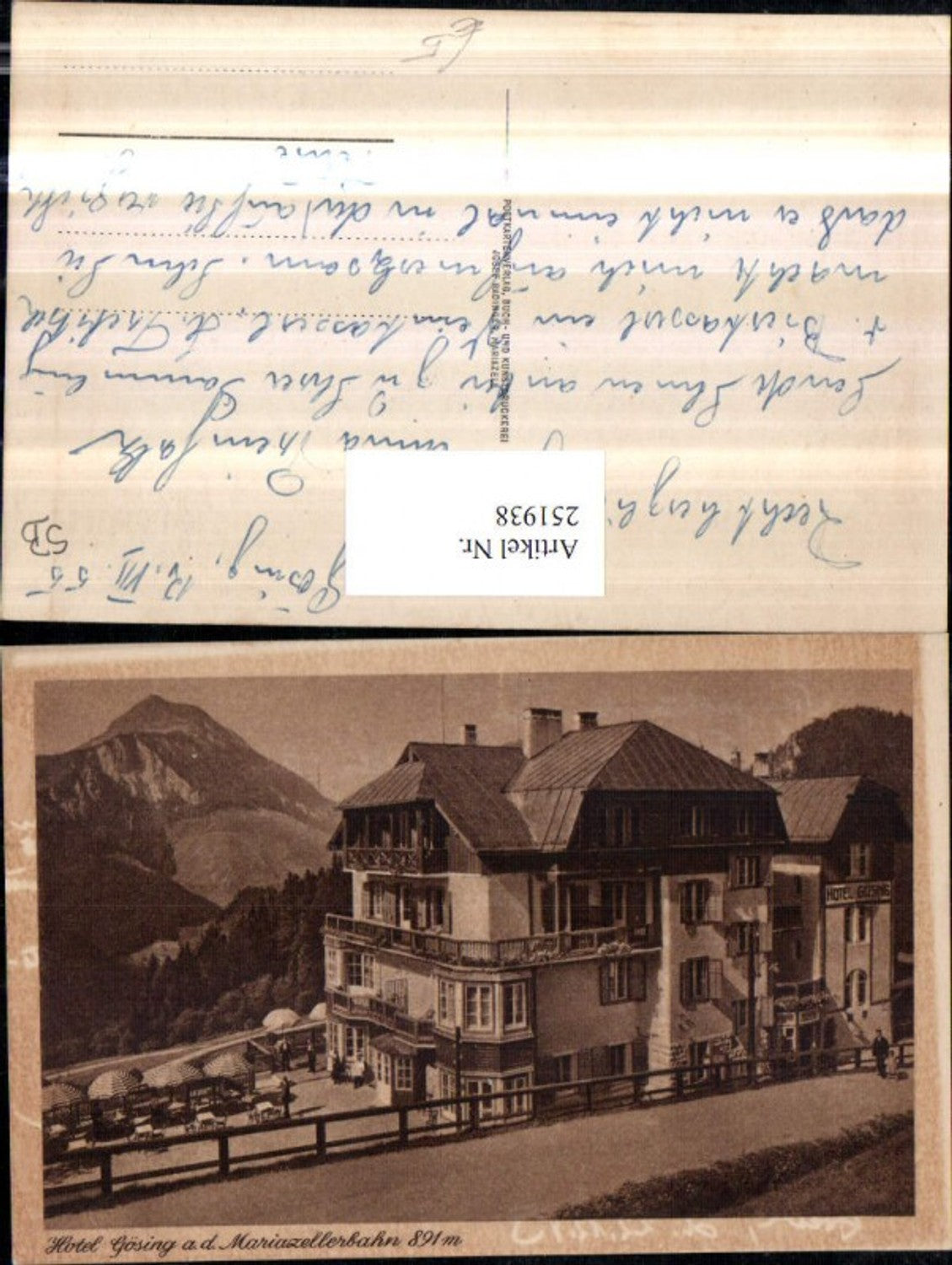 251938,Hotel Gösing an d. Mariazellerbahn b. Puchenstuben
