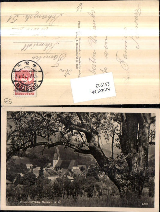 251942,Gresten Teilansicht Kirche