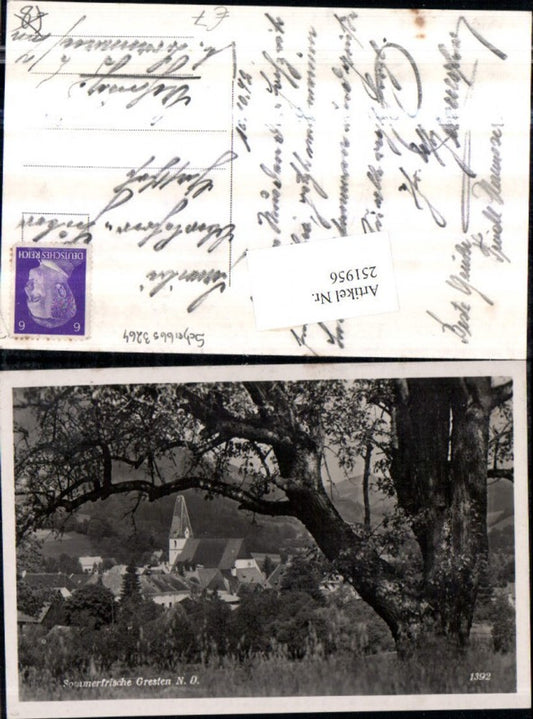 251956,Gresten Teilansicht Kirche