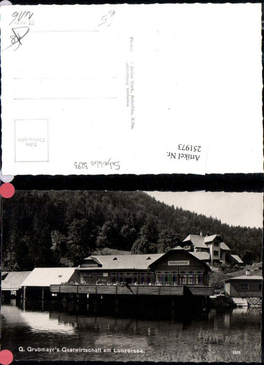 251973,G. Grubmayrs Gastwirtschaft am Lunzersee b. Lunz