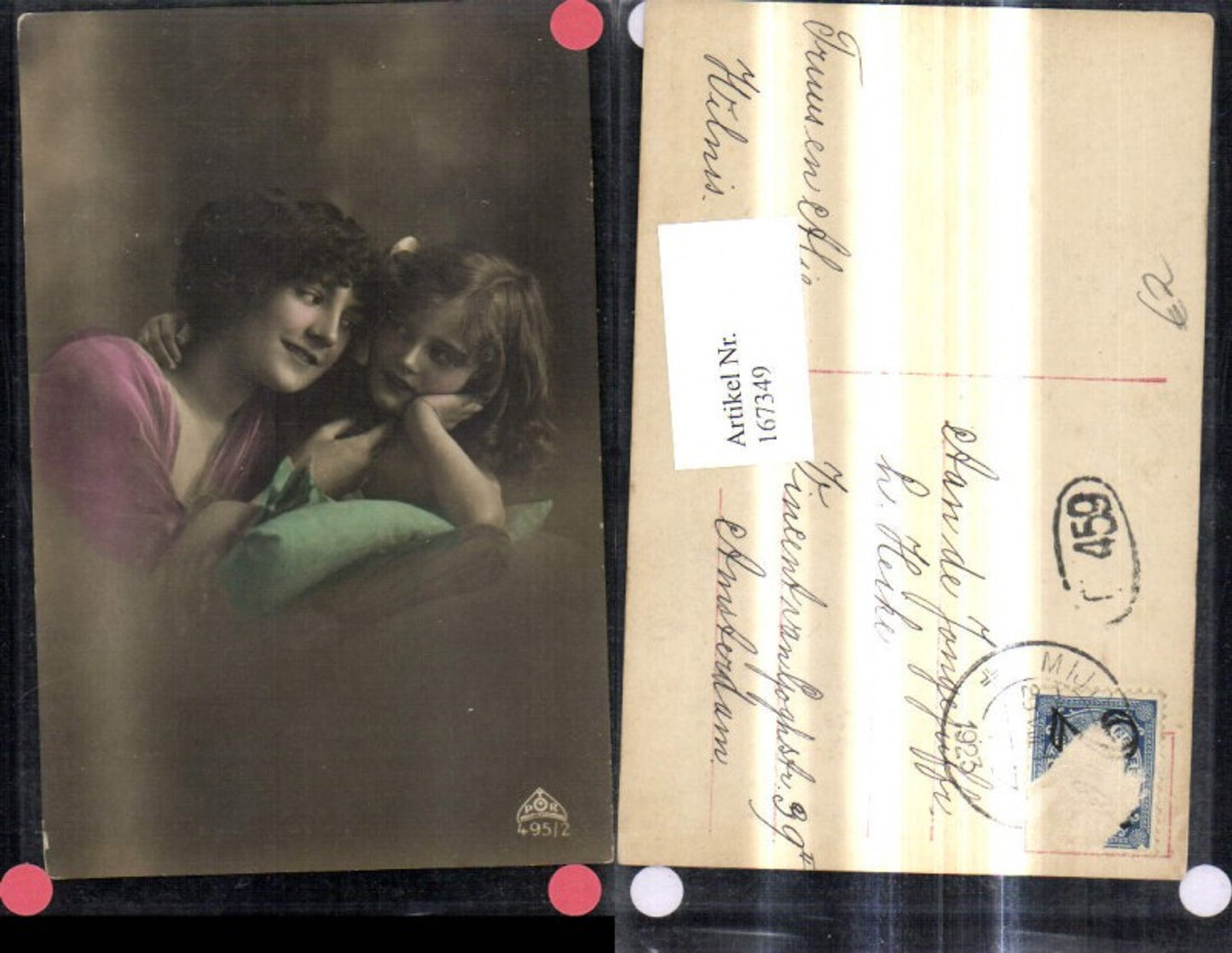 167349, Woman with girl embracing