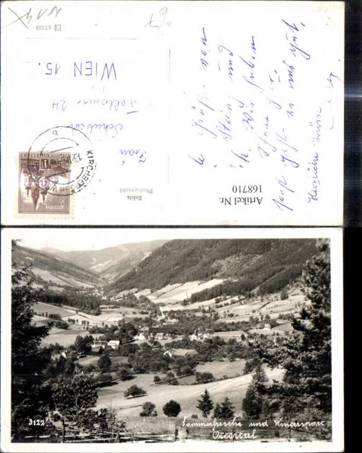 168710,Foto Ak Ottertal Totale Otterthal