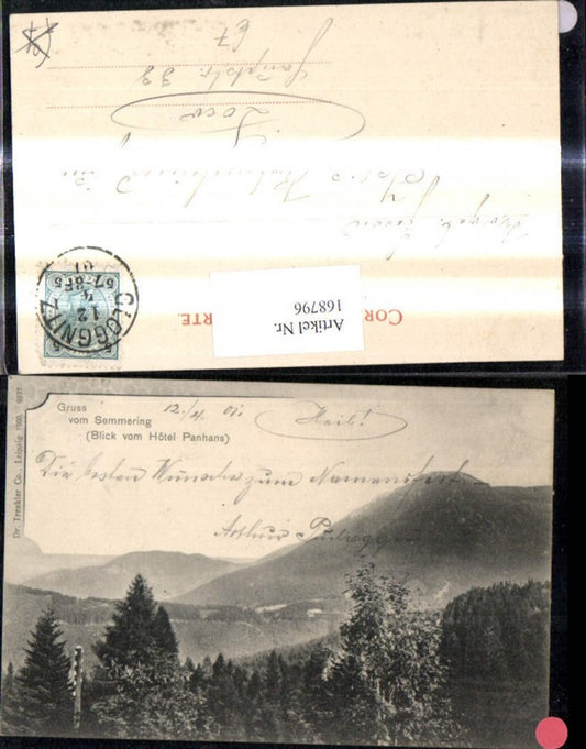 168796,Semmering Blick v. Hotel Panhans