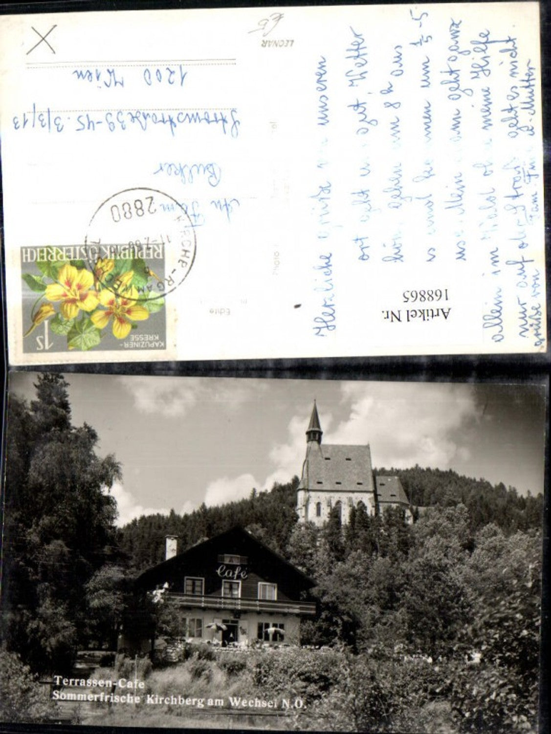 168865,Kirchberg a. Wechsel Terrassen Cafe