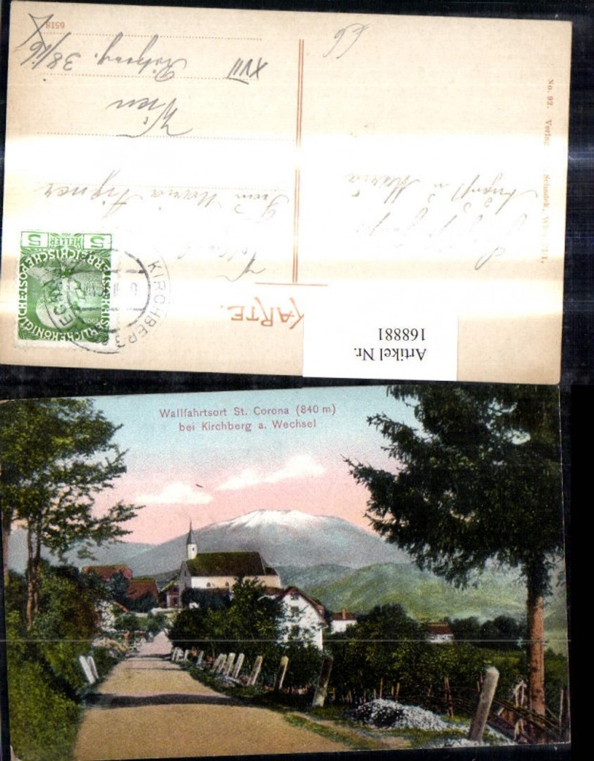 168881,St Corona b. Kirchberg a. Wechsel