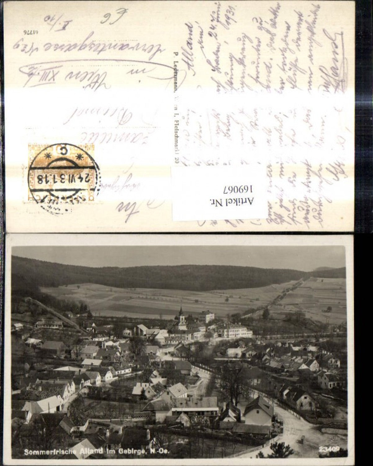 169067,Alland i. Gebirge Teilansicht