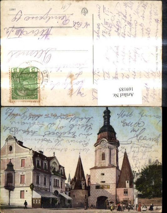 169185,Krems Steinertor m. Cafe Stadtpark