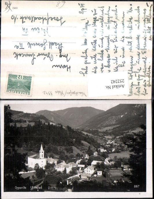 252242,Opponitz im Ybbstal Totale Kirche