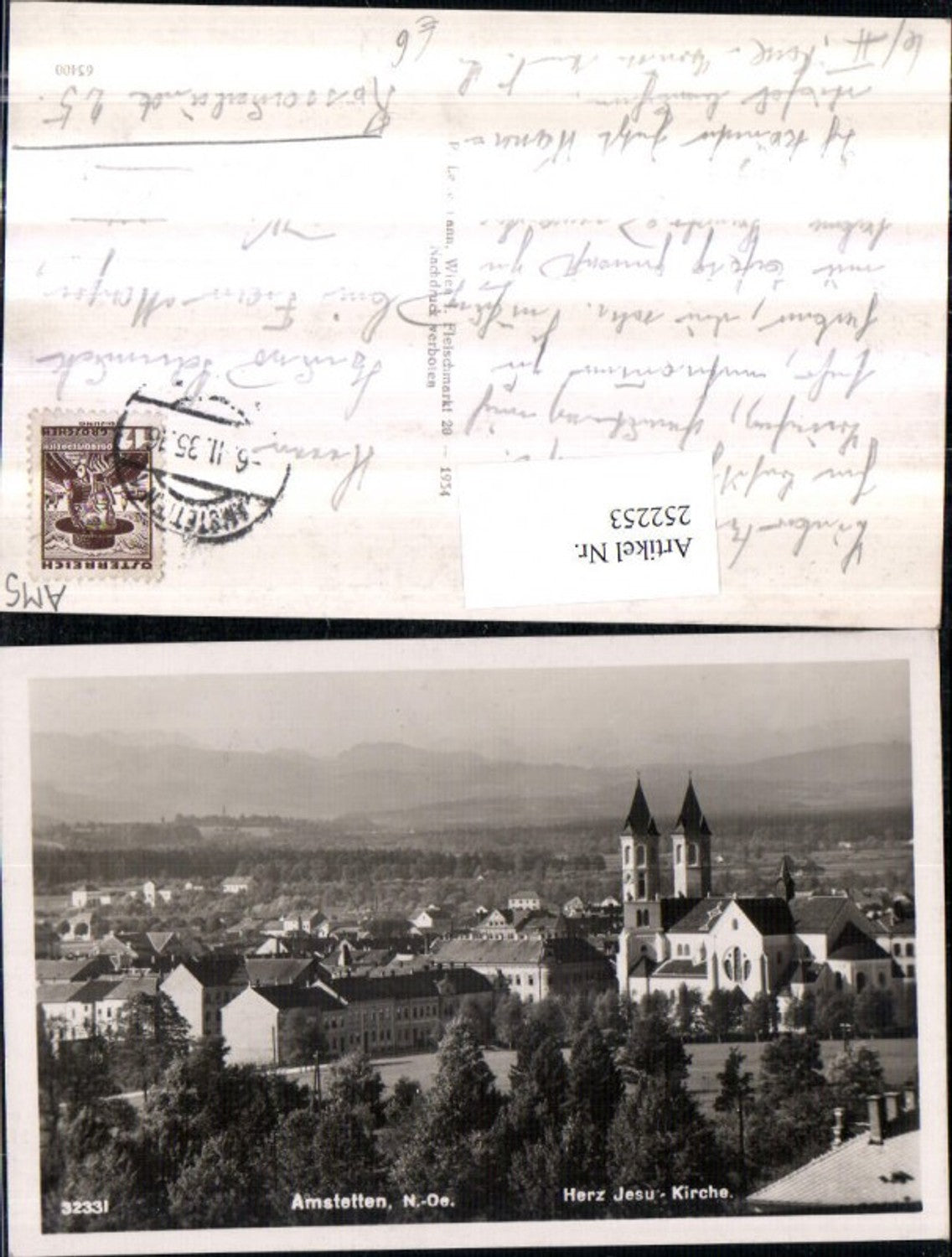 252253,Amstetten Teilansicht Herz-Jesu-Kirche
