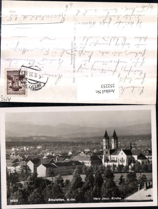 252253,Amstetten Teilansicht Herz-Jesu-Kirche