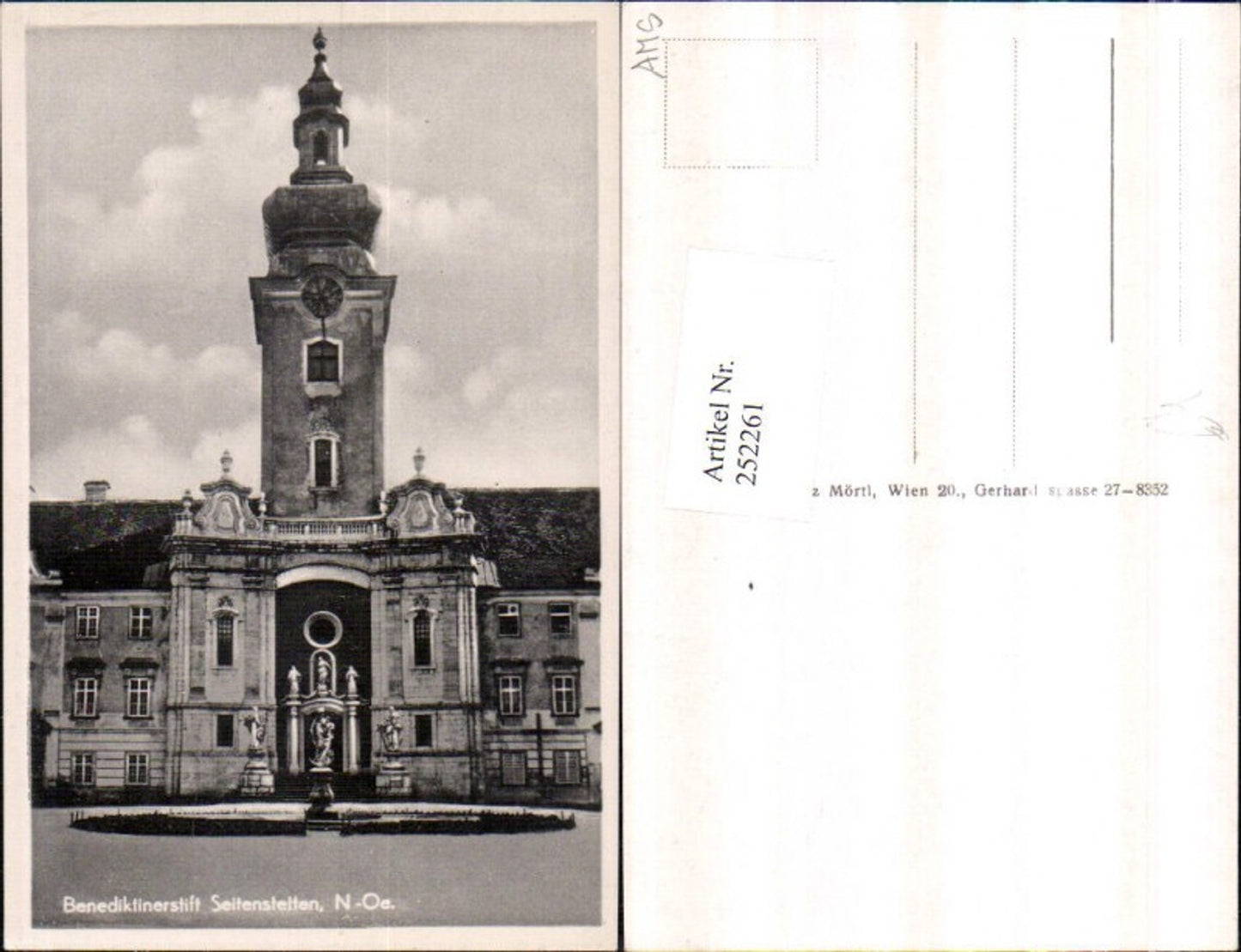252261,Seitenstetten Benediktinerstift Stift Kirchenturm