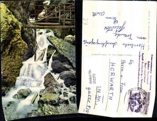 252272,Partie in d. Steinwandklamm Wasserfall b. Weißenbach an d. Triesting