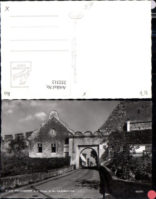 252312,Drosendorf an d. Thaya Raabsertor Straßenansicht