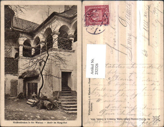 252326,Weißenkirchen in d. Wachau Motiv im Mang-Hof Arkaden