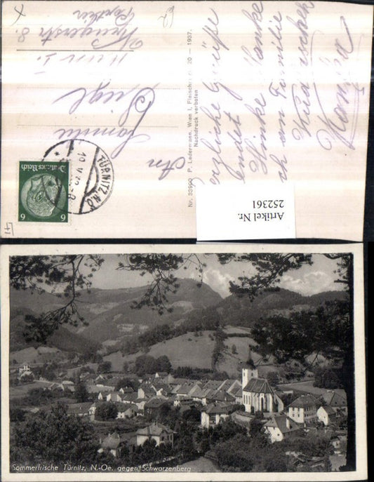 252361,Türnitz Totale geg. Schwarzenberg